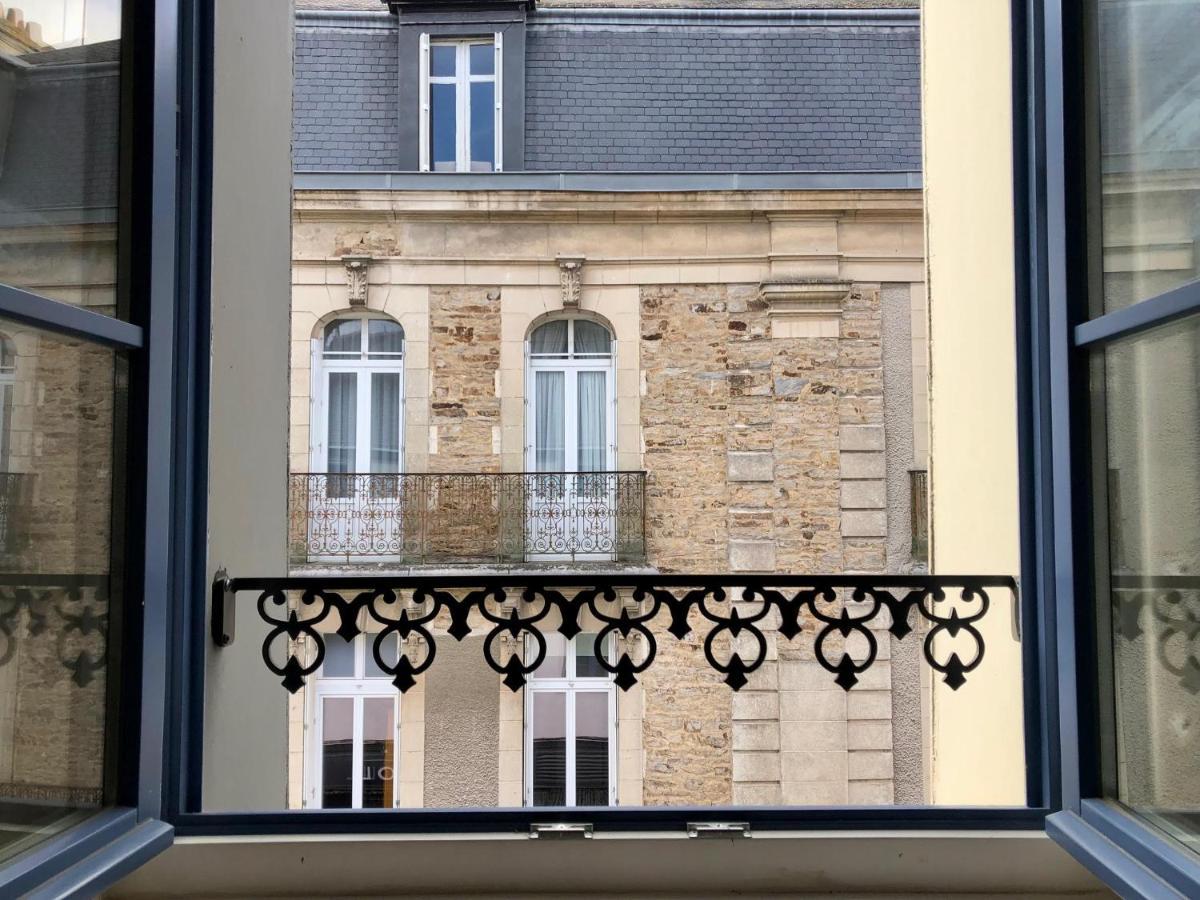 Au Coeur De Vannes - Vue Sur Les Remparts - 2 Ch Luaran gambar